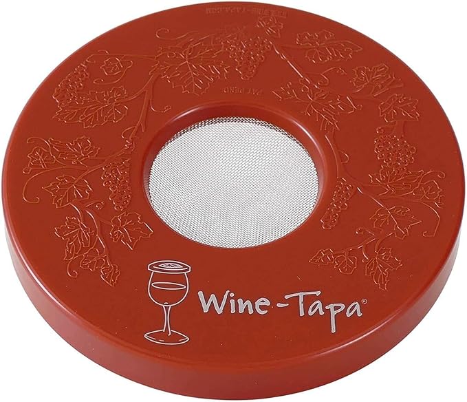 Drinking Glass Covers-Keep Bugs Away from Wine Glasses Outdoors-Use as Cover for Coffee Mugs, Soda Cans, and Drinking Glasses, Set of 4 No Spill Drink Covers (Morning Glory)