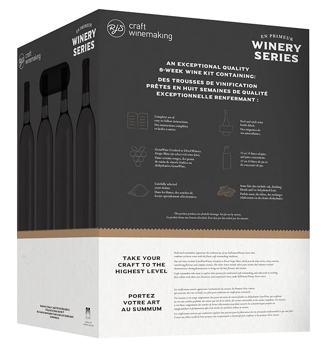 RJ Spagnols Super Tuscan with Skins En Primeur 6 Gallon Wine Kit