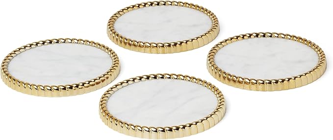 Reed and Barton 896530 Roseland Coasters, Set of 4