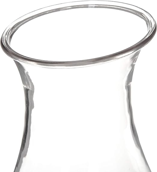 Carlisle FoodService Products Cascata Carafe for Water, Juice, and Wine for Kitchen and Restaurant, Polycarbonate, 52 Ounces, Clear, (Pack of 12)