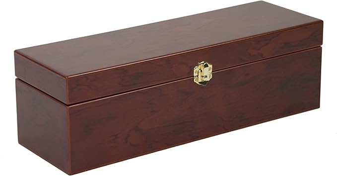 Bottle Holder and Bar Gift Set in Presentation Wood Box