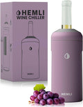 Wine Bottle Chiller Insulator Sleeve, Keeps Wine and Champagne Cold for 12 Hours, Vacuum Insulated Wine Bottle Cooler