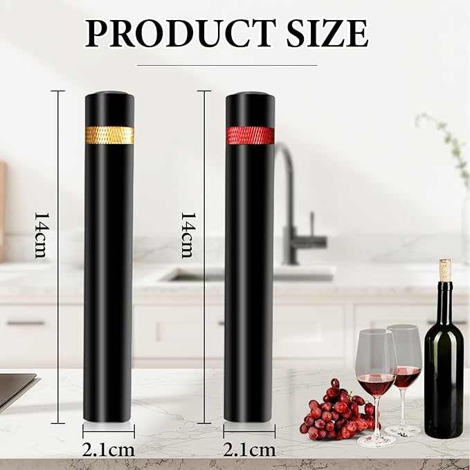 Aeropop Wine Opener, Loritia Arropop Wine Opener, Wines Openers, Travel Portable Pocket Air Pressure Pump Bottle Open (2PCS)
