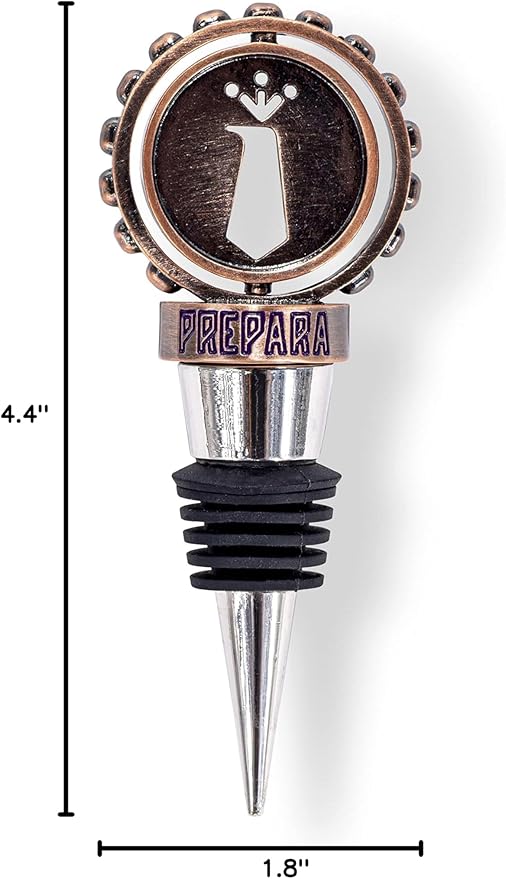 Prepara Barware Bottle Stopper, Copper