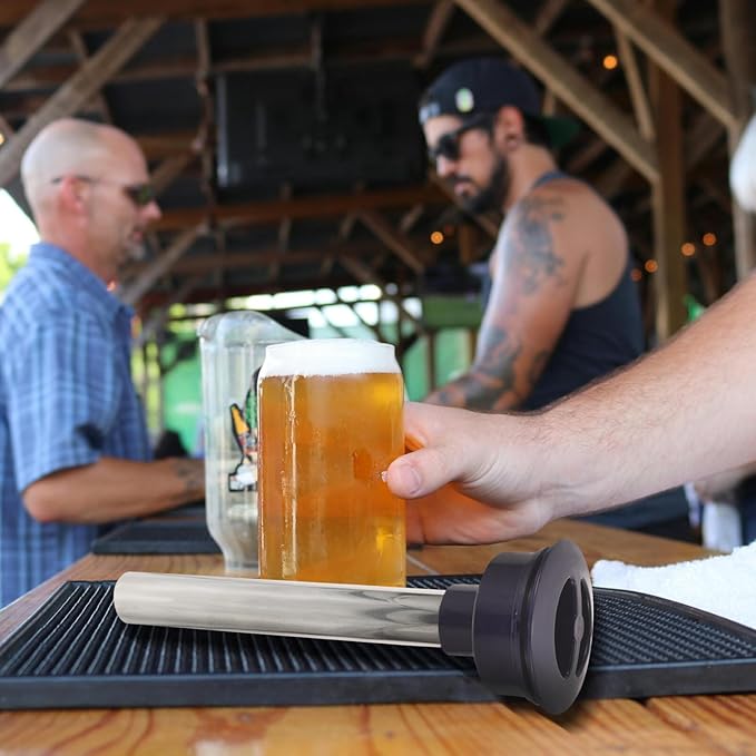 Ice Column Tube Reusable Ice Cubes Stainless Steel Ice Stick Beer Tower Accessory Cold Drink