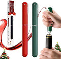 Air Pressure Wine Bottle Opener - NUCOKRS Special Pen Shape Design Corkscrew with Foil Cutter 3-7 Times to Open Green Red