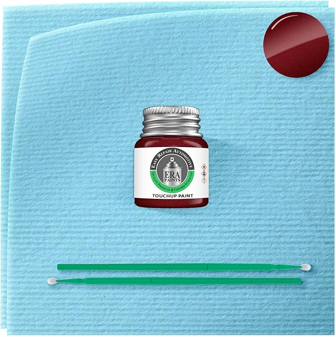 ERA Paints - S3W/S5W - Ruby Wine Metallic for KIA MOTORS Exact OEM Color Match Automotive Touch Up Paint for Cars - Scratch & Chip Repair for Metal & Plastic - Basic Kit - Made in USA