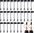 PAGOW 30pcs Liquor Bottle Covers with Loop, Oil Bottle Toppers for Liquor, Rubber Bottle Caps, Pour Dispenser Spout Dust Covers for Liquor, Liquid, Wine Clubs, Bars