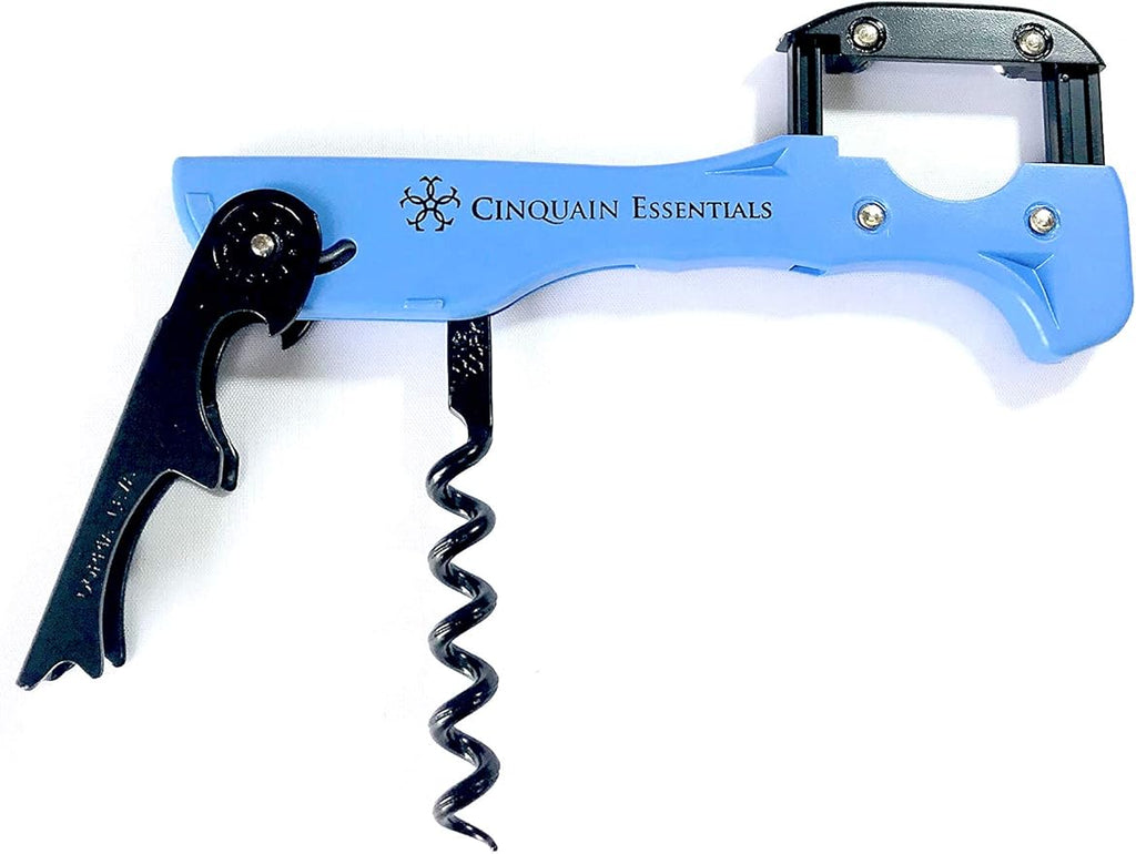 Premium Boomerang 3-in-1 Corkscrew - Made in Italy, Easy to Use + Extremely Durable. Best wine bottle opener for sommeliers, flight attendants, restaurant servers and bartenders.