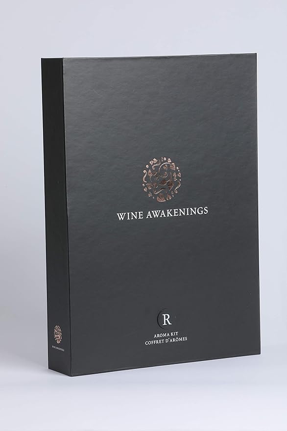 40 Aroma Red & White Wine Set. Covers all wines of the world. Gel formulation does not evaporate-10 year guarantee. Aroma Wheel included ($25).