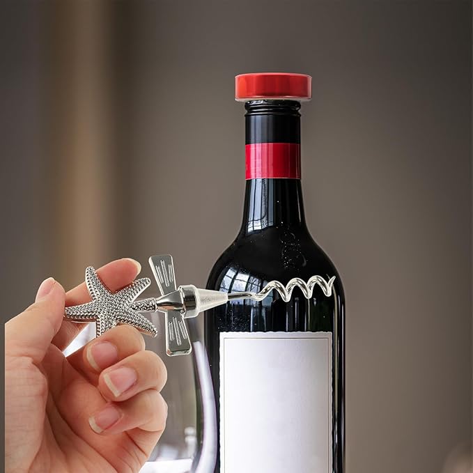 Copper Wine Bottle Opener Portable Practical Bottle Opener for Home Use with Sturdy Metal Construction Suitable for Wine Sealing