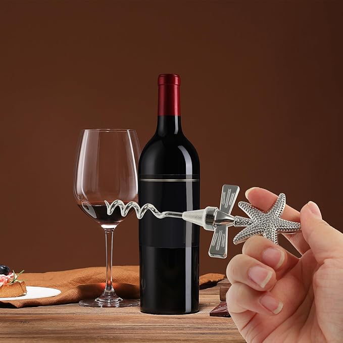 Copper Wine Bottle Opener Portable Household Bottle Sealing Opener Wine Lid Remover for Party and Home Use 1pcs