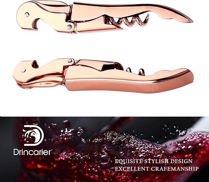 Waiters Corkscrew Professional Wine openers,stainless steel Wine Key for Restaurant Waiters,Classic All-in-one Corkscrew, Bottle Opener and Foil Cutter
