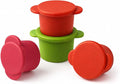 Wine Bottle Caps - Silicone Bottle Covers - Air-Tight Vacuum Seal - Wine Gifts for Women - Set of 4