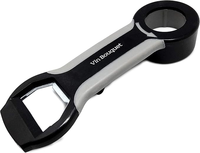 Vin Bouquet FID 021 Multi-Opener. 4 funtions Practical Multi Opener with Soft Touch Finishing
