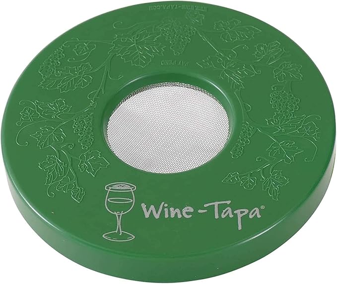 Drinking Glass Covers- Keeps Bugs and Insects Away Outdoors- Set of 4 No Spill Drink Covers- Harvest
