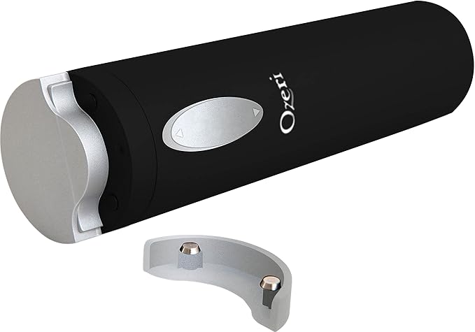 Ozeri OW08A-B Fascina Electric Wine Bottle Opener and Corkscrew, Black