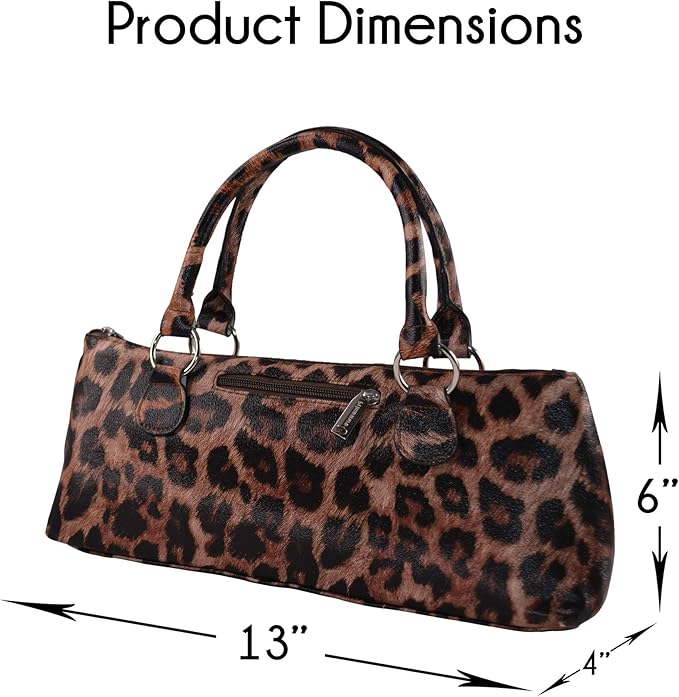 Primeware Wine Clutch Bag (Thermal Insulated) Trendy Women's Carry Tote | Holds Red & White 750mL Bottles | Trendy Fashion | Incl. Portable Waiter-Style Corkscrew