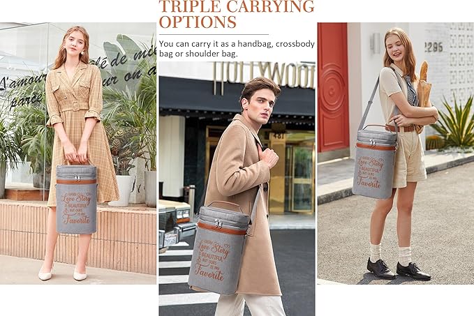 Anniversary Engagement Gifts for Men Women, Mr and Mrs Wine Tumblers Gifts Basket- Wedding Gifts for Couple, Bridal Shower, Newlywed, Husband, Wife - Insulated Wine Cooler Tote Bag w/Wine Accessories
