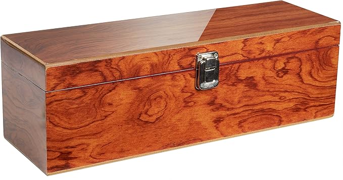 BRUBAKER Wine Opener Sommelier Set - Bar Accessory Kit - Wine Box - Wine Serving Tools - Waiter Knife, Spout, Bottle Stopper, Thermometer, Drip Ring