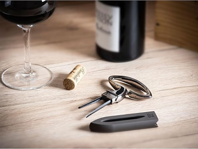 Peugeot Mathus Two-Pronged Corkscrew, Basalte