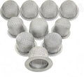 Premium Stainless Steel Screen Filters,10 Pcs 34mm Double Screen Filter,Cocktail Smoker Screen Bowl Top Mesh Accessories for Cocktails and Whiskey