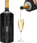 Wine Chillers for Bottles-Ideal Gift for Wine Lover, Stainless Steel Portable Champagne Cooler Sleeve Bucket-Double Walled Vacuum Insulated for Most 750ml Bottles with Long-Lasting Temperature Control