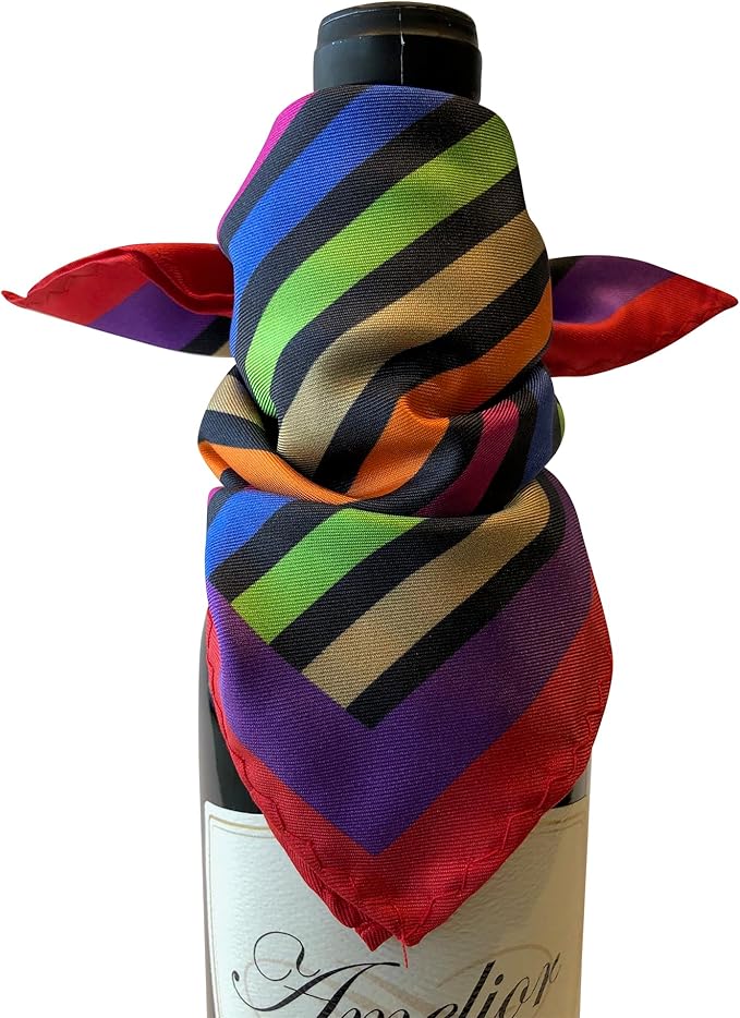 Wine Bottle Drip Ring – Premium Silk Wine Drip Collar for No-Mess Pouring – Elegant Wine Accessory