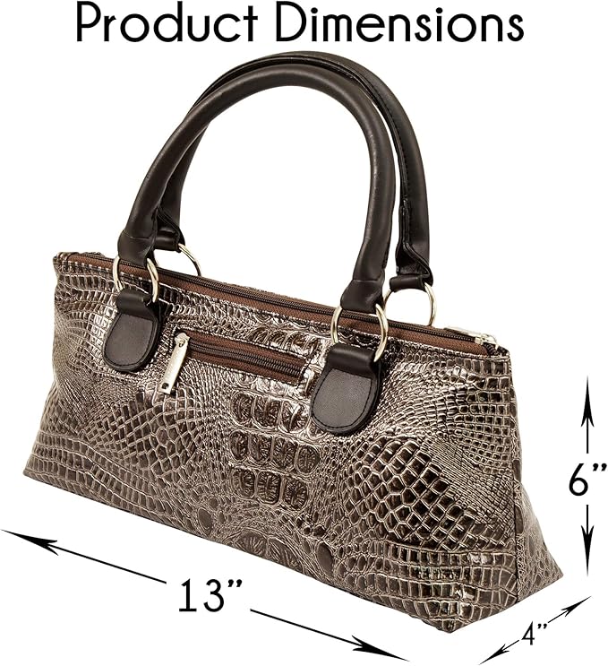 Primeware Wine Clutch Bag (Thermal Insulated) Trendy Women’s Carry Tote | Holds Red & White 750mL Bottles | Trendy Fashion | Incl. Portable Waiter-Style Corkscrew