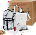 Master Vintner Wine Making Starter Kit – Complete Home Fermentation Equipment for 6 Gallons – Compatible with Wine Recipe Kits