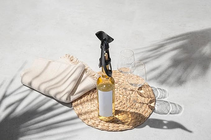 Vacu Vin Twister Corkscrew – Easy-Turn Wine Opener with Comfortable Grip – Removes Corks Smoothly in One Motion – Manual Corkscrew for Natural & Synthetic Corks – Durable & Ergonomic Design