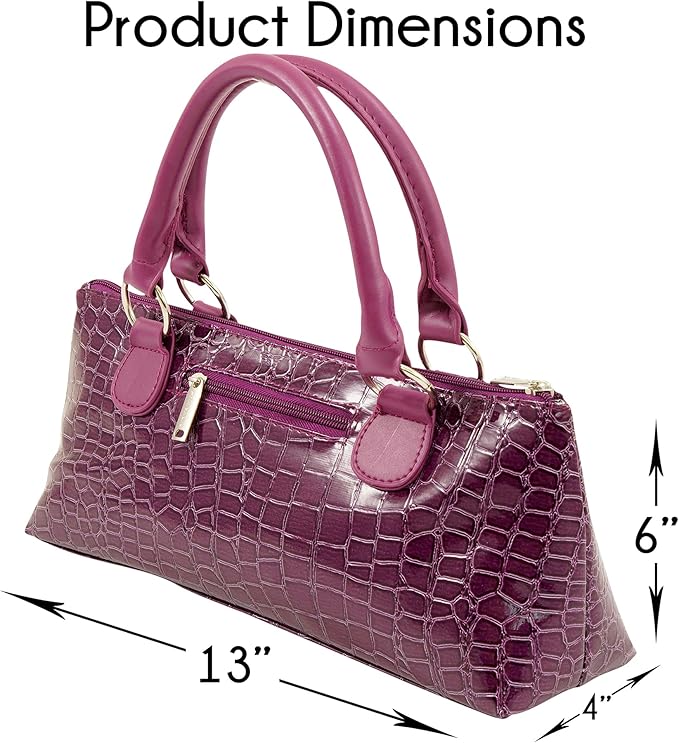Primeware Wine Clutch Bag (Thermal Insulated) Trendy Women’s Carry Tote | Holds Red & White 750mL Bottles | Trendy Fashion | Incl. Portable Waiter-Style Corkscrew