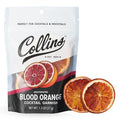 Collins Dehydrated Blood Orange Cocktail Garnish Slices, 1.3 oz – Perfect for Negronis, Margaritas, Mocktails & Desserts – Premium Drink & Food Garnish – 1.3 oz