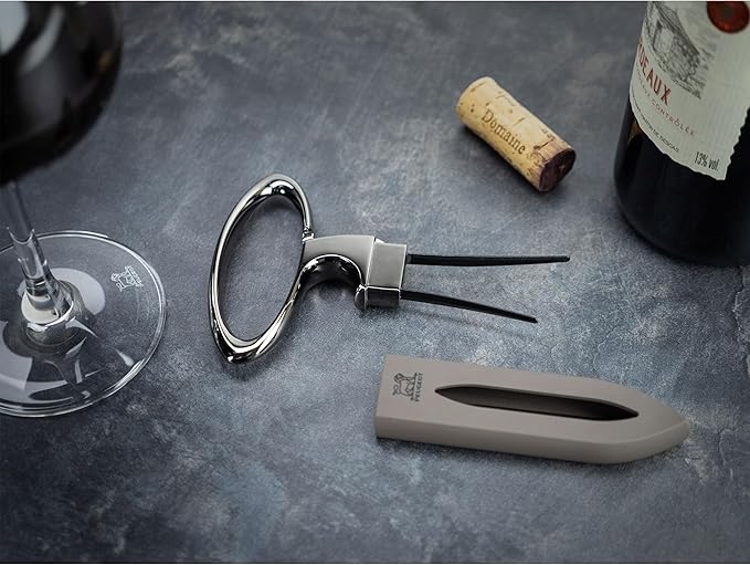 Peugeot Mathus Two-Pronged Corkscrew, Basalte