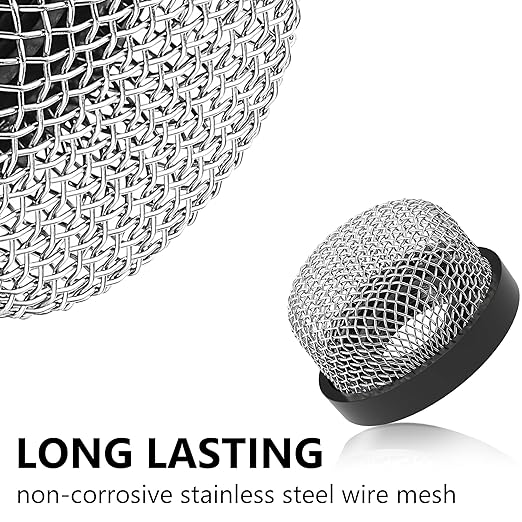 Saillong 2 Pcs Stainless Steel Mesh Strainer ¾ Inch -14, Stainless Steel Aerator Screen Filter Compatible with Livewell Pumps, MA-023 Screw on Strainer for Pump, Aerator, HVAC Drain Outlet