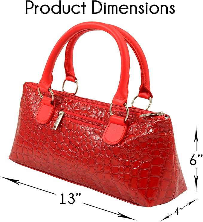 Primeware Wine Clutch Bag (Thermal Insulated) Trendy Women’s Carry Tote | Holds Red & White 750mL Bottles | Trendy Fashion | Incl. Portable Waiter-Style Corkscrew