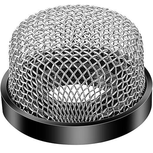 Saillong Stainless Steel Mesh Strainer ¾ Inch -14, Aerator Screen Filter Compatible with Livewell Pump, MA-023 Screw on Strainer for Pump, HVAC Drain Outlet, Garden Hose Strainers