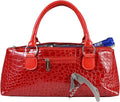 Primeware Wine Clutch Bag (Thermal Insulated) Trendy Women’s Carry Tote | Holds Red & White 750mL Bottles | Trendy Fashion | Incl. Portable Waiter-Style Corkscrew