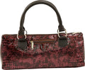 Primeware Wine Clutch Bag (Thermal Insulated) Trendy Women’s Carry Tote | Holds Red & White 750mL Bottles | Trendy Fashion | Incl. Portable Waiter-Style Corkscrew
