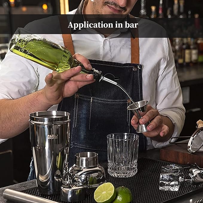 72Pack Pour Spouts - Liquor Bottle Pourers with Stoppers, Suitable for 3/4" Bottle Mouths