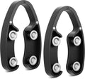 Wine Foil Cutter Magnetic Wine Bottle Foil Cutter Tool,Stainless Steel Blade Easily Removes Aluminum Foil Wine Bottle Opener,Black 2Pcs