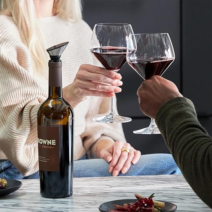 Rabbit Sliding Wine Pourer, Easy Pour, No Drip, Wine Stopper