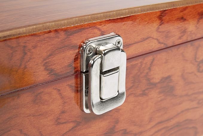 BRUBAKER Wine Opener Sommelier Set - Bar Accessory Kit - Wine Box - Wine Serving Tools - Waiter Knife, Spout, Bottle Stopper, Thermometer, Drip Ring
