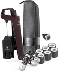 Coravin Timeless Six Plus Wine Preservation System - By-the-Glass Wine Saver - With 3 Pure Argon Gas Capsules, 6 Screw Caps & Wine Aerator - Limited Edition Hermitage Red