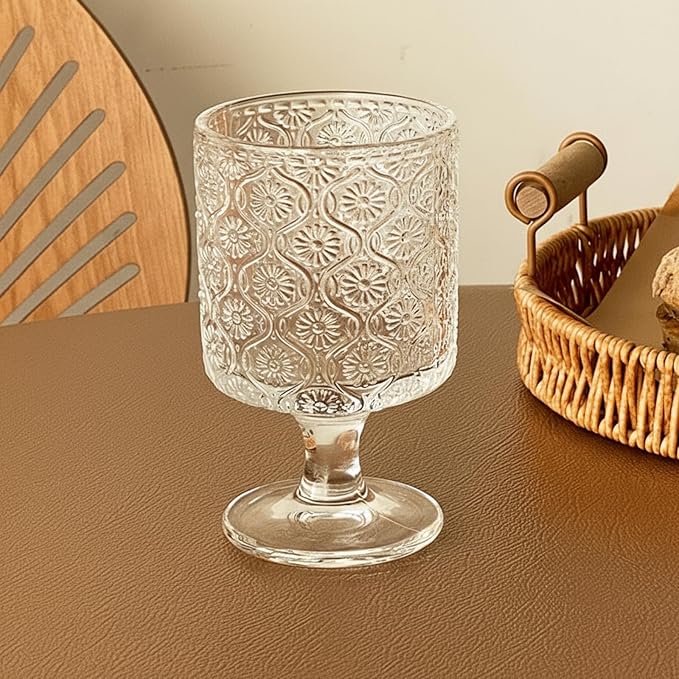 FillTouch 36 Pcs Mini Wine Glasses Bulk, 7.5 oz Small Acrylic Goblets Set, Unbreakable Clear Wine Cups Bulk Cocktail Glasses for Mother's Day Wedding Birthday Guest Graduation Party Supllies (Begonia)