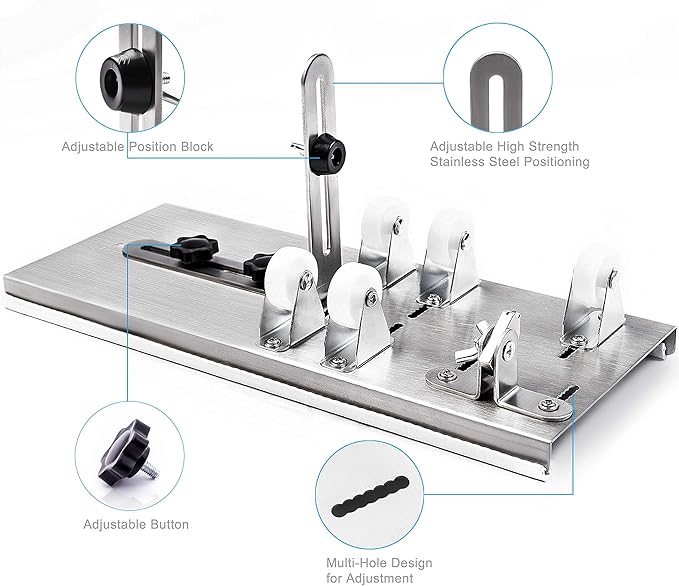 Glass Bottle Cutter, Upgraded Bottle Cutting Tool Kit, DIY Machine for Cutting Wine, Beer, Liquor, Whiskey, Alcohol, Champagne, Upgraded Precision Cutting for Round Glass Bottles