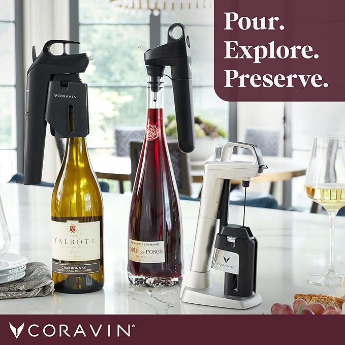 Coravin Timeless Six Plus Wine Preservation System (Silver)