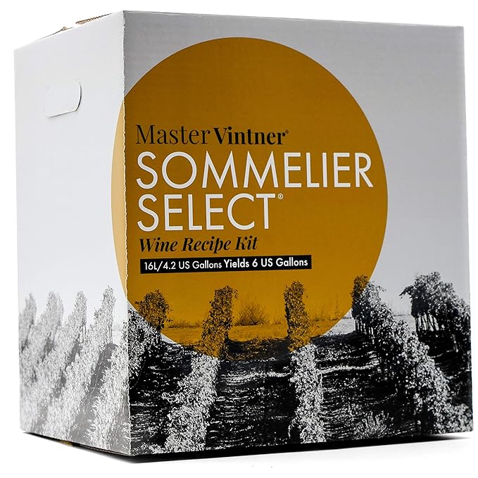 Master Vintner - Sommelier Select Old Vine Cabernet Sauvignon Wine Recipe Kit Makes 6 Gallons